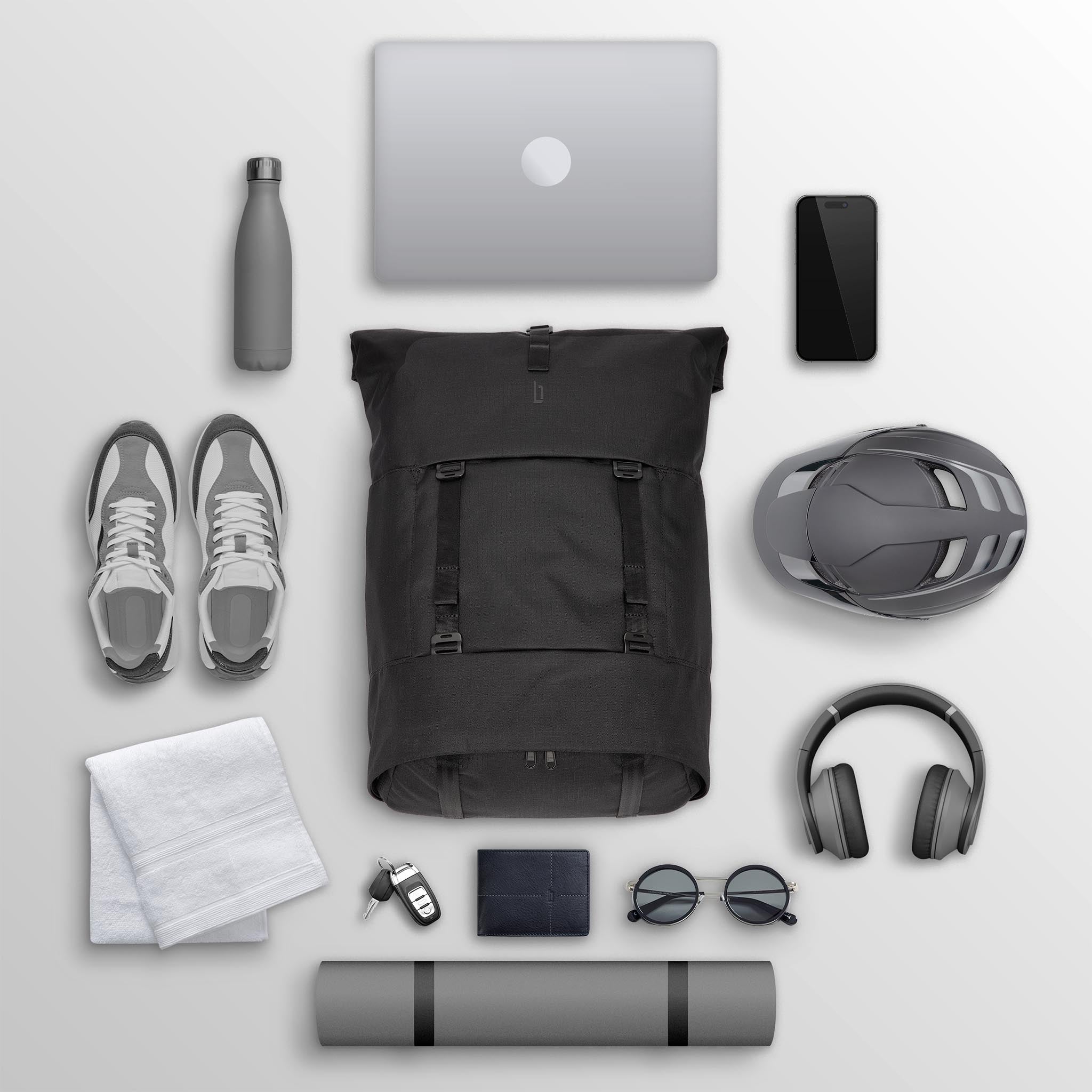 Urbaneer Rolltop Black – Lilienthal Asia