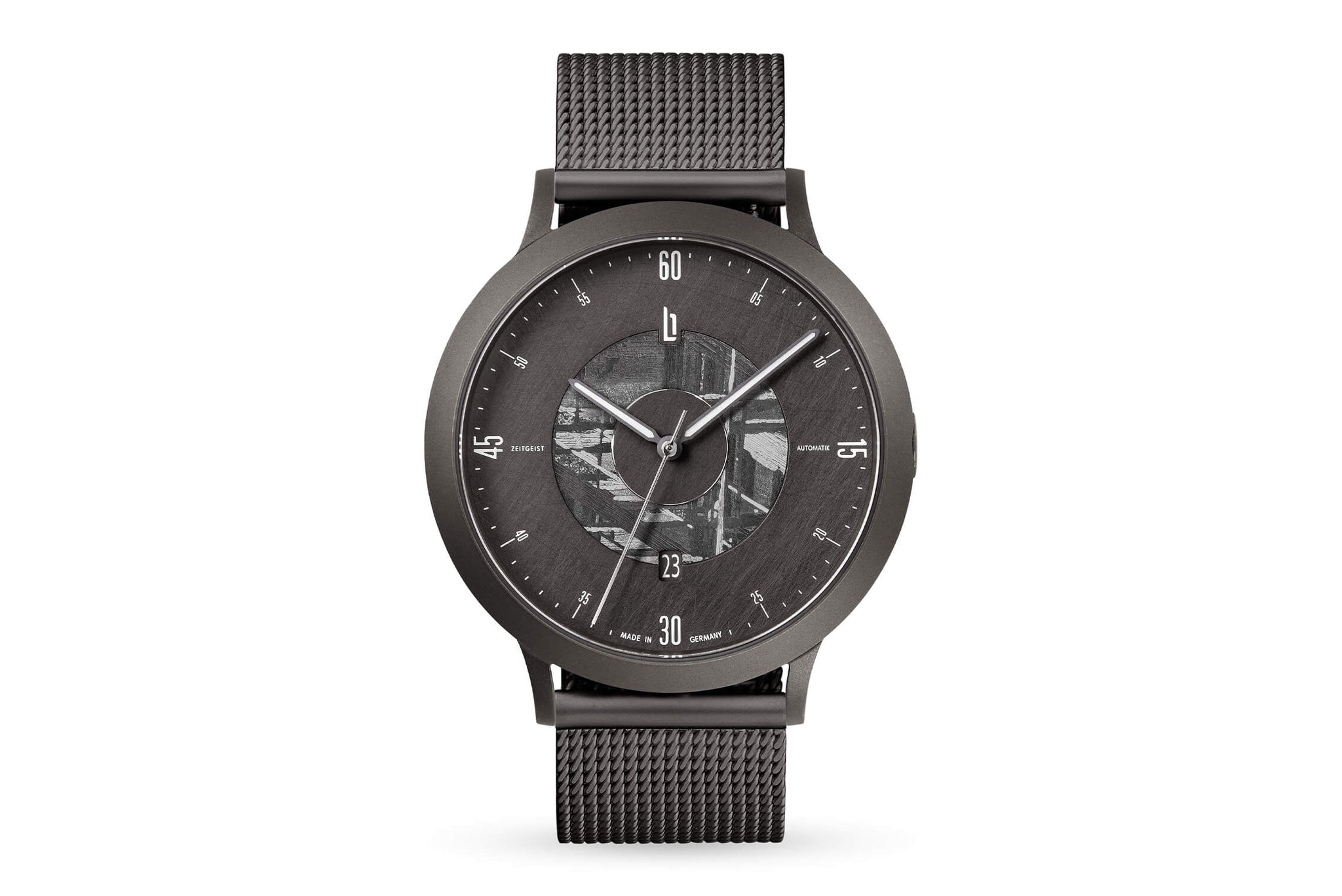 【中古】 Zeitgeist Gothika Zeitgeist Automatik All Black - Mesh Schwarz | Lilienthal